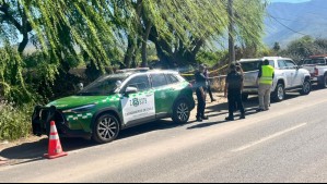 Encuentran restos humanos al interior de maletas halladas al lado de un canal de regadío en Pudahuel