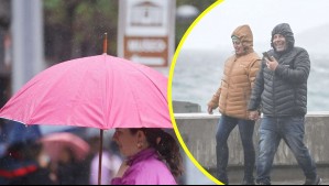 Sistema frontal afectará a la zona central: Santiago y Valparaíso tendrán lluvias de hasta 8,6 mm diarios el fin de semana