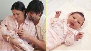 Eugenia Lemos anuncia que se convirtió en madre y muestra primeras fotografías de su hija