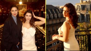 'Casualmente con Chuck': Influencer chilena fue invitada a la Semana de la Moda de París y posó con famoso actor de 'Gossip Girl'