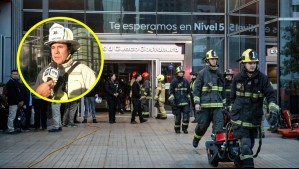 Bomberos explica los trabajos que se realizan en el Costanera Center tras emergencia