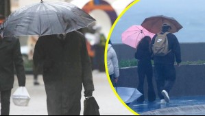 Sistema frontal afectará a Santiago y Valparaíso: Se registrarán lluvias de hasta 11 mm diarios este fin de semana