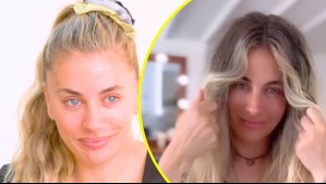 Catalina Palacios explicó por qué se lava el pelo solo una vez al mes y evita mojarse la cara