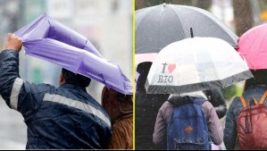 Emiten aviso y alertas preventivas por vientos y lluvias para zonas de cuatro regiones del país