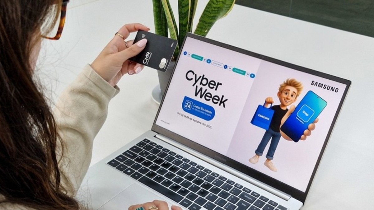Samsung anuncia Cyber Week con hasta 60% de descuento: del 6 al 8 de octubre