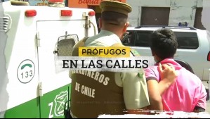 Prófugos en las calles: Más de 40 mil personas personas permanecen ocultas de la justicia