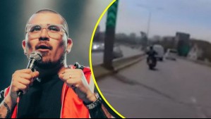 Comediante Claudio Michaux sufrió impactante accidente en plena autopista: Conductor que venía detrás captó el momento