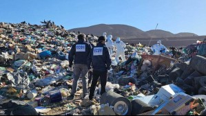 Hallan cuerpo de un hombre entre los escombros de vertedero de Copiapó: Ya se conoce posible identidad