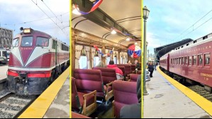 Tren del Recuerdo chileno es elogiado por creador de contenido que viaja por el mundo: Con estas comodidades se deslumbró