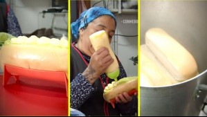 'Calentito y esponjoso': Completos mojados de Talca se roban la película en el Mundial Sub 20 y son promocionados por Conmebol