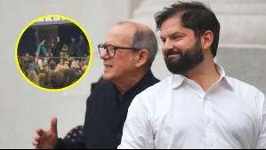 'Boric amigo, el pueblo está contigo': Presidente es recibido entre aplausos en concierto de Silvio Rodríguez
