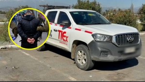 Asaltan a trabajadores y roban la camioneta en la que se trasladaban: GPS permitió ubicar el vehículo y detener a los delincuentes