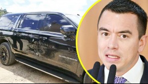 Video muestra ataque contra caravana del presidente de Ecuador: Denuncian intento de asesinato