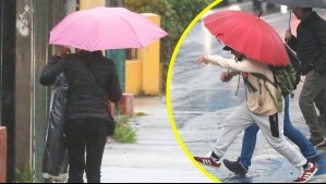 Lluvias se aproximan a la zona central: Santiago y Rancagua tendrían hasta 5,6 mm de precipitaciones el fin de semana