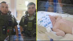 La historia de la mujer que estaba dando a luz en un baño y fue asistida por Carabineros en Conchalí