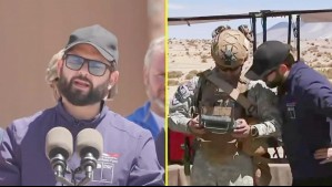 Asegurar el control de las fronteras con las FFAA: El anuncio del Presidente Boric desde Colchane