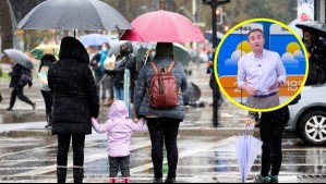 Precipitaciones llegarían a Santiago: Alejandro Sepúlveda pronostica hasta 8 mm de lluvias en la zona central este fin de semana