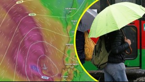 Ciclón extratropical se forma en el Pacífico y llegará a Chile el fin de semana: Dejará lluvias y vientos en varias regiones