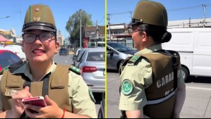Hombre grabó e intentó funar a carabinera en fiscalización, pero usuarios de redes apoyaron a la funcionaria: 'Se llama empatía'