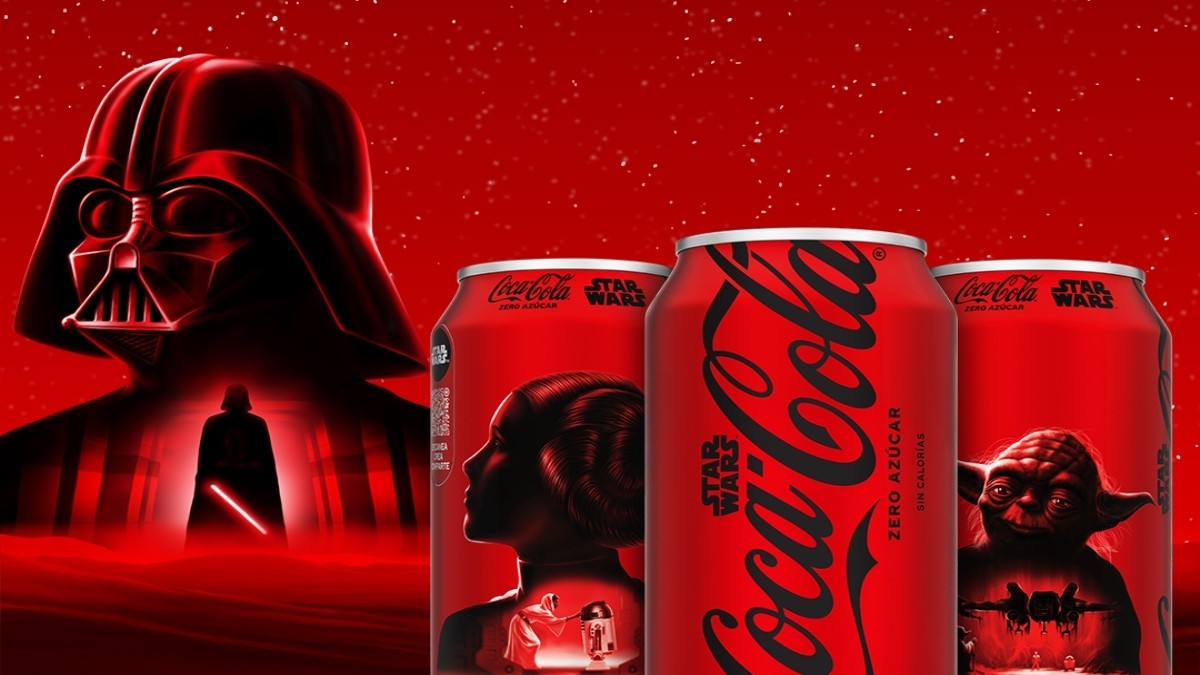 'Que la fuerza te acompañe': Coca-Cola Zero Azúcar lanza latas y botellas inspiradas en Star Wars en Chile