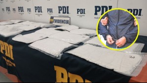 Detienen a pareja de extranjeros que estaban fajados con seis kilos de ketamina en el aeropuerto