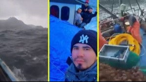 'Yo solo le pedía a Dios que no me deje morir': Sobreviviente de naufragio en Magallanes entrega su dramático relato