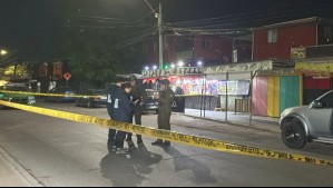 Joven de 20 años muere por bala loca en Renca durante un violento enfrentamiento