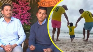 Son la primera pareja homoparental en adoptar en Chile: Así es la familia de Javier y Alejandro