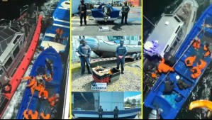 12 detenidos por asalto en alta mar: Grupo intentó robar jurel desde buque pesquero en Coronel