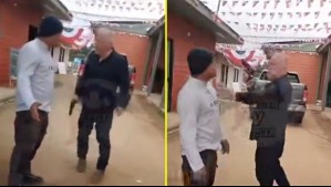 Carabineros detuvo a hombre que agredió y amenazó con arma de fuego a repartidor en Laguna Verde