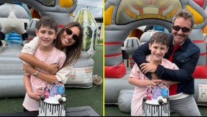 Con juegos inflables y torta personalizada: Benjamín Vicuña y Pampita celebraron a lo grande el cumpleaños de su hijo Benicio