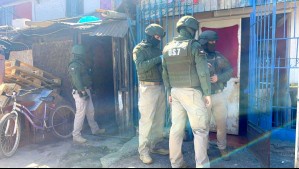 Masivo allanamiento por droga en Maipú: Detienen a 15 personas tras la intervención de 16 domicilios