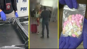 Avaluada en más de $500 millones: Hombre intentó ingresar 5 kg de éxtasis a Chile
