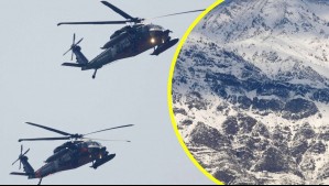 Helicóptero Black Hawk de la FACh se encuentra desaparecido en Campos de Hielo Sur