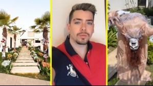 Nano Calderón ambientó toda su casa con espeluznantes adornos de Halloween: 'Cada vez que Rebe abre la puerta se asusta'