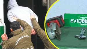 Sorprenden a hombre robando en vivienda deshabitada en Providencia: Tenía napoleones y una sierra eléctrica en su vehículo