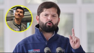 Boric lamenta fallecimiento de piloto de helicóptero de la FACh: 'Que sepan su familia y la institución que cuentan con nosotros'