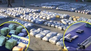 Incautan más de una tonelada de marihuana, armas y $25 millones en efectivo: Operativo en La Pintana termina con 7 detenidos