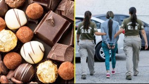Ocultó chocolates, hamburguesas y hasta un perfume: Detienen a mujer por hurto en supermercado de Los Ángeles
