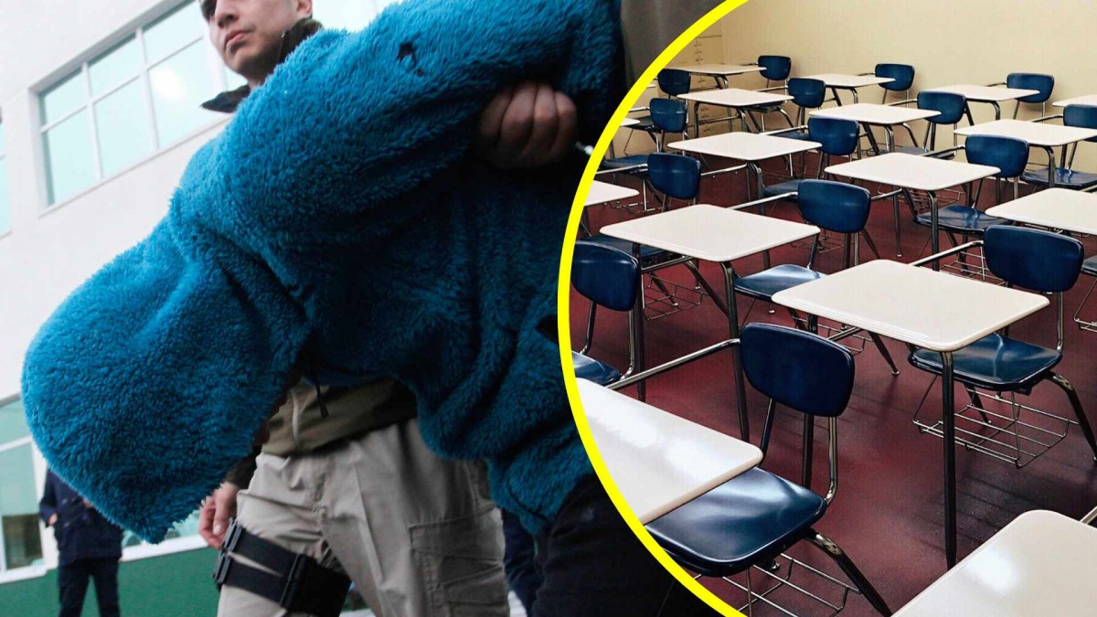 'Los niños van con armas': Profesor es detenido por presunta agresión a alumna y funcionarios acusan malos tratos de estudiantes