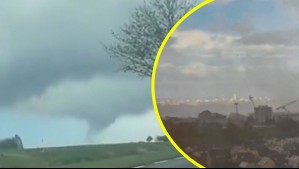 Tumbó grúas y arrancó techos: Poderoso tornado deja un muerto y varios heridos en Francia