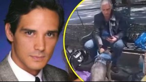 Reconocido actor de telenovelas es captado viviendo en situación de calle: 'Ya lleva aquí tres noches'