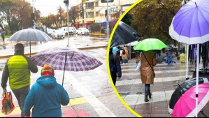 Sistema frontal se aproxima a Santiago: Anuncian hasta 13 mm de lluvia este viernes en zonas de la Región Metropolitana