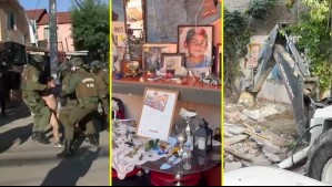 Dejaban llaves de autos robados como ofrendas: Demolición de animita en La Florida termina con incidentes