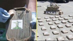 'Los Duques de Cali': Incautan más de una tonelada de marihuana marcada con particulares imágenes