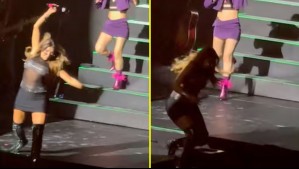 Catherine Fulop sufrió estrepitosa caída durante un show y ahora deberá someterse a cirugía: 'El dolor es terrible'