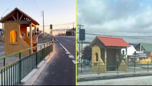 Insólito: Paradero quedó inutilizable tras instalación de rejas en San Pedro de la Paz