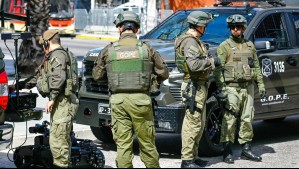 Era un maletín vacío: Descartan artefacto explosivo afuera del Serviu en Valparaíso que generó procedimiento del GOPE