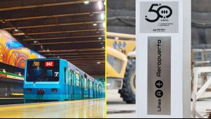 Así será el viaje en Metro desde la Línea 7 hasta el aeropuerto de Santiago