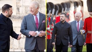Rey Carlos III recibe a Zelenski en la previa a encuentro con aliados en Reino Unido